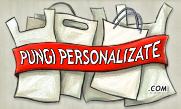 pungi personalizate din plastic