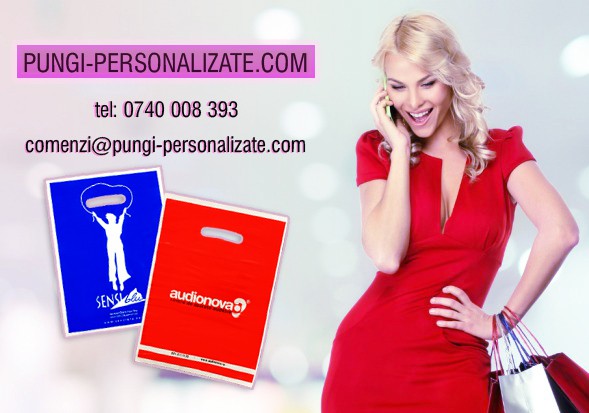 pungi plastic personalizate